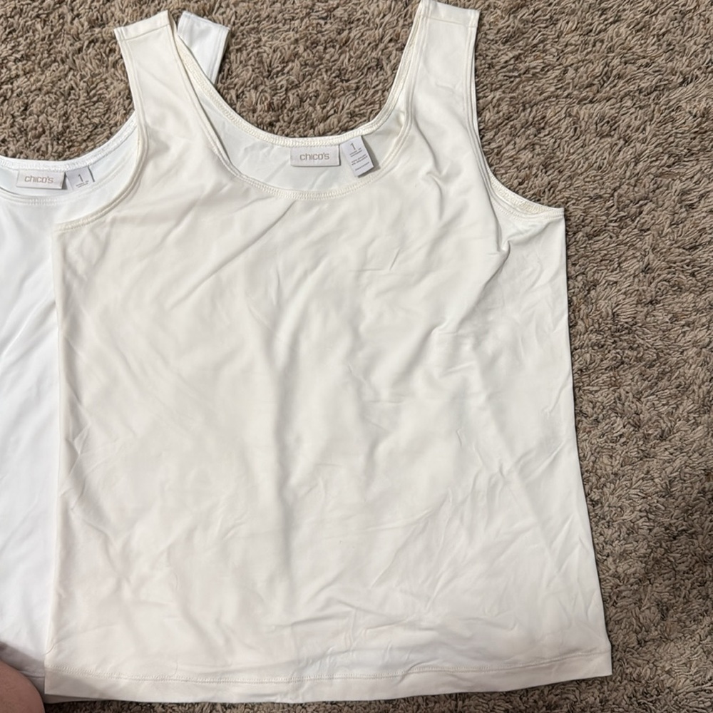 Chico’s Tank Tops size 1 (4 tanks) - Picture 8 of 9